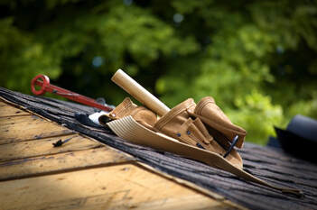 Gutter and roof repair